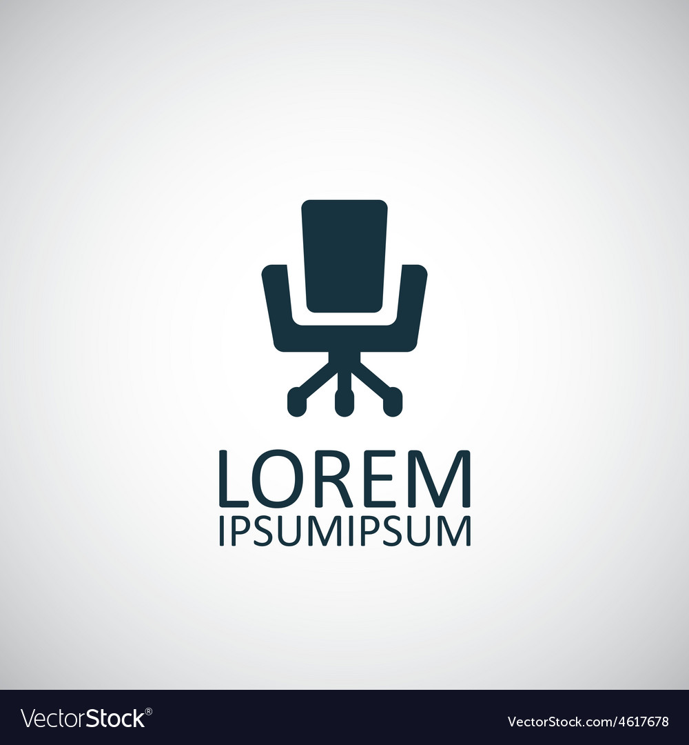 Office chair icon