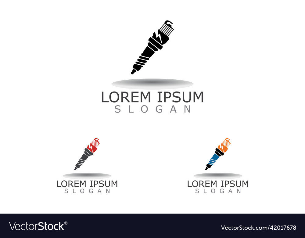 Spark Plug Icon - Auto Part