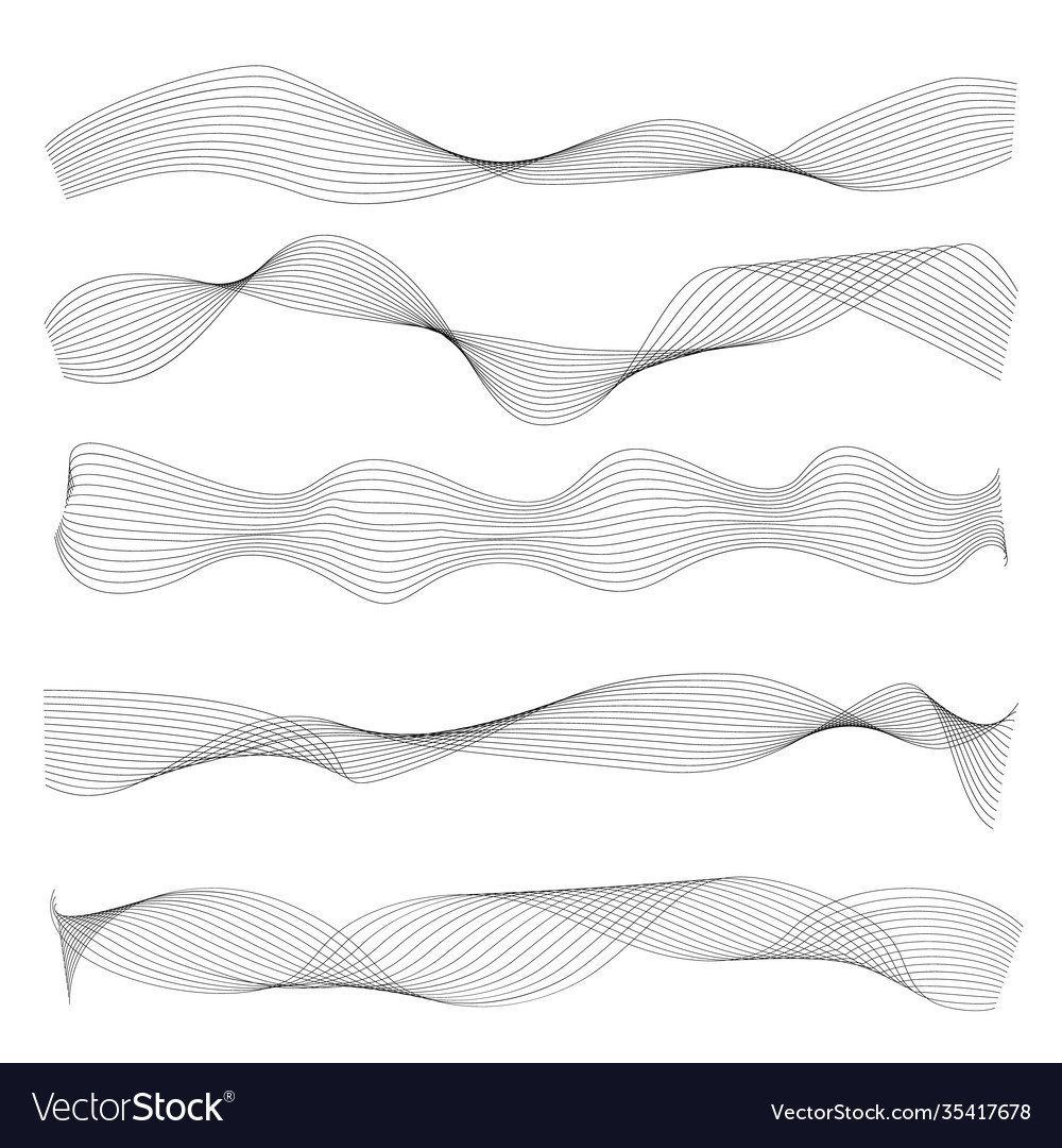 Wavy Line Borders & Patterns