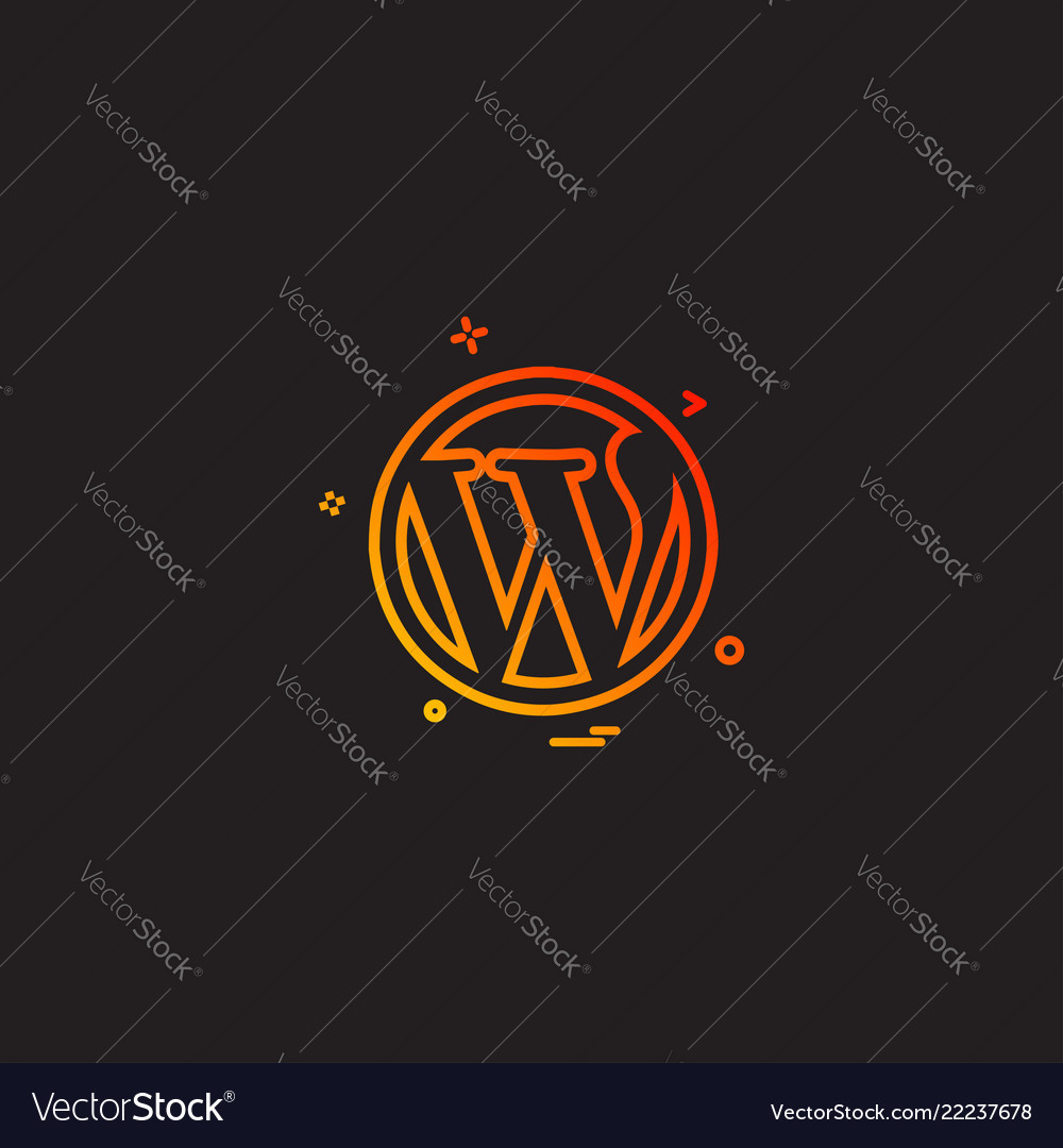 Wordpress icon design