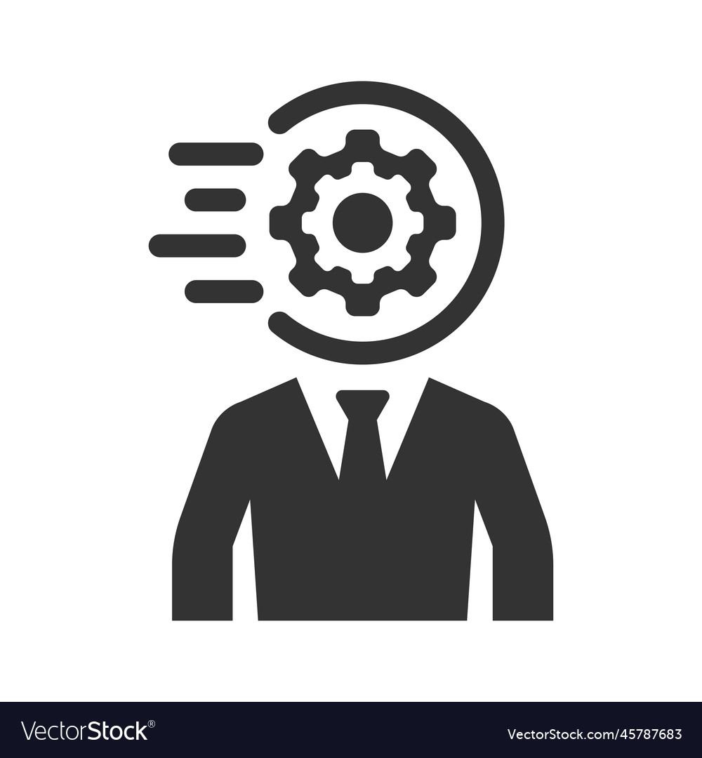 Technical Expert Icon Royalty Free Vector Image