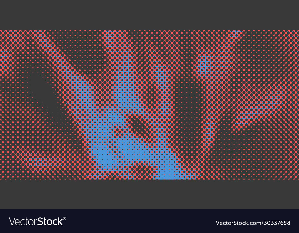 Abstract colorful halftone background