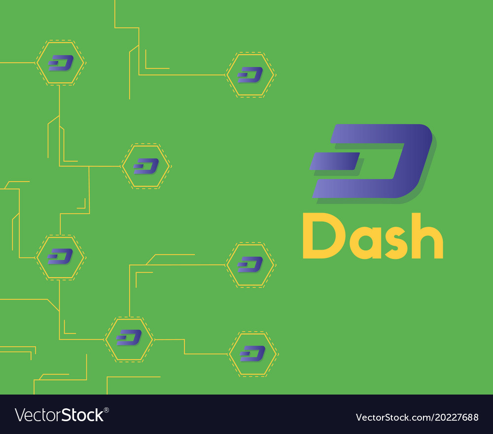 Dash blockchain circuit technology background