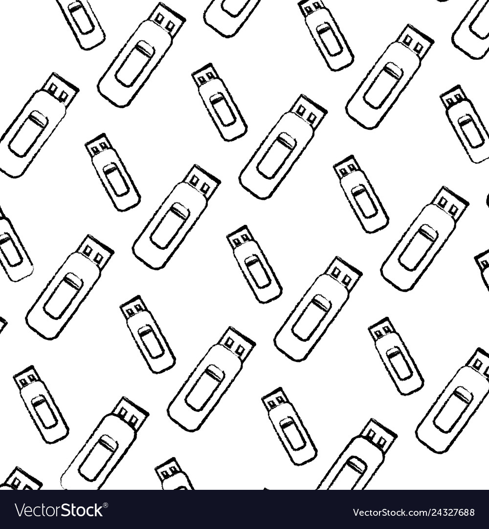 Grunge data usb memory technology background