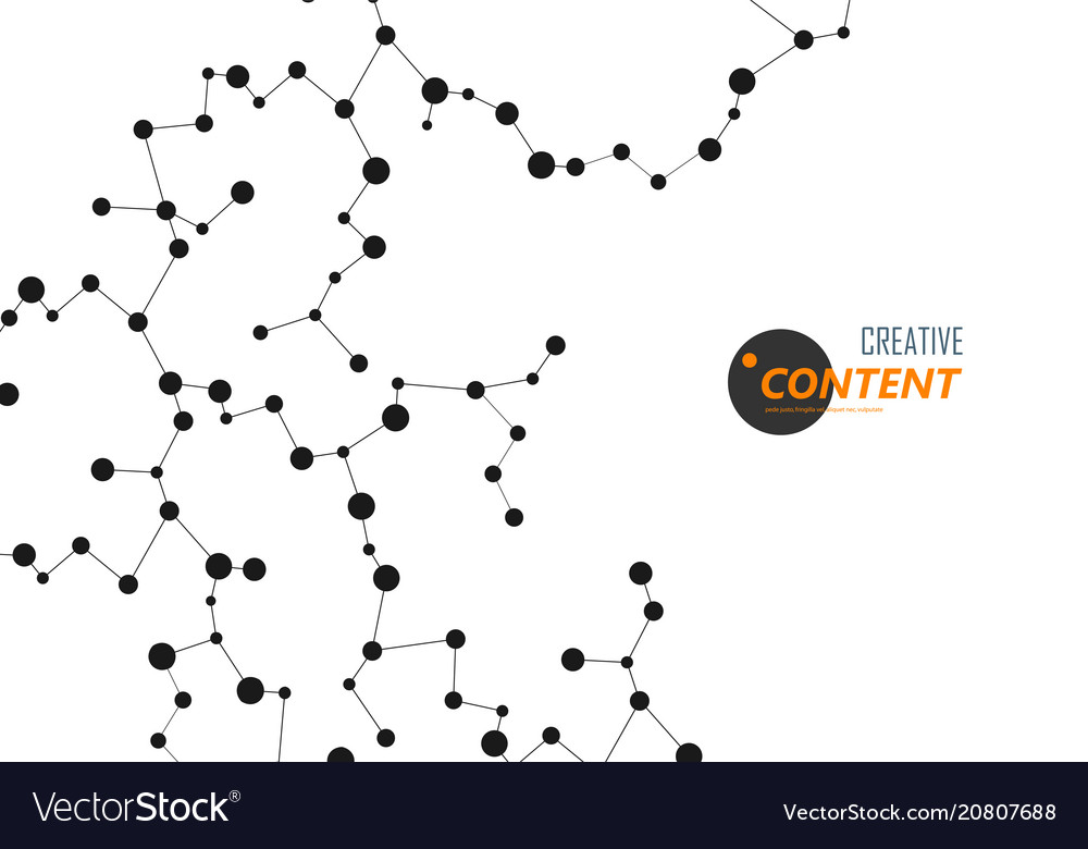Smart abstract connected mesh molecule design