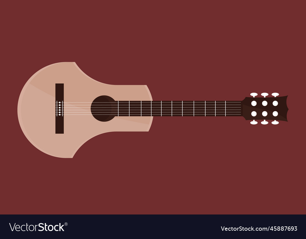 Guitar musical instrument business card logo