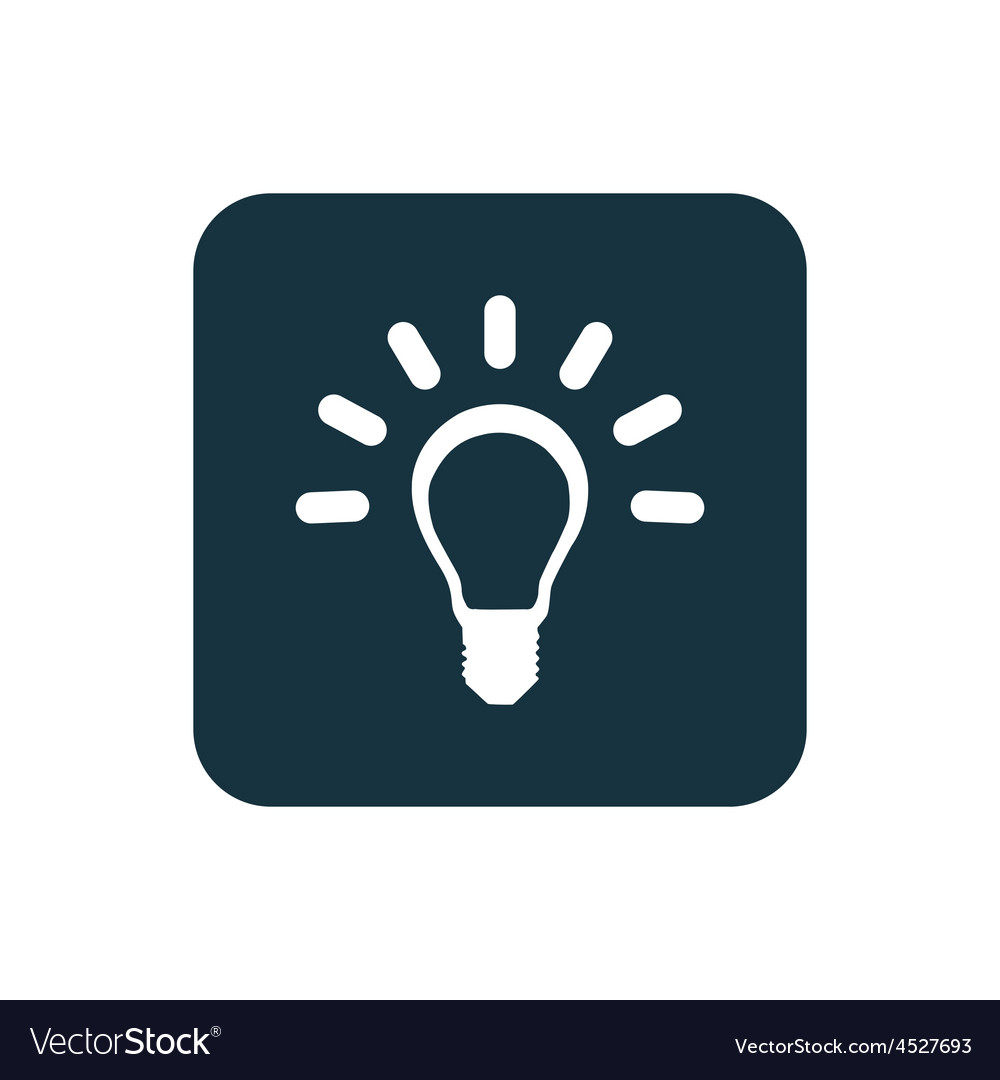 Idea icon rounded squares button