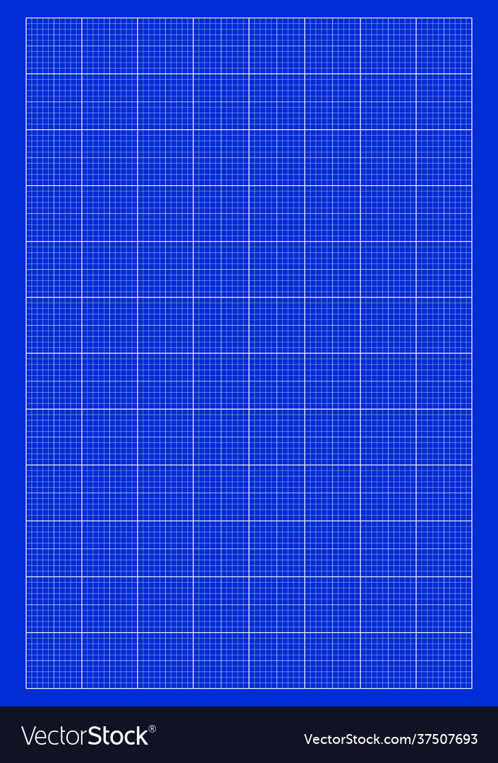 Millimeter graph paper grid abstract squared vector image Millimeter graph paper grid abstract squared
