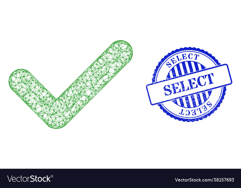 Scratched select stamp seal and network valid web