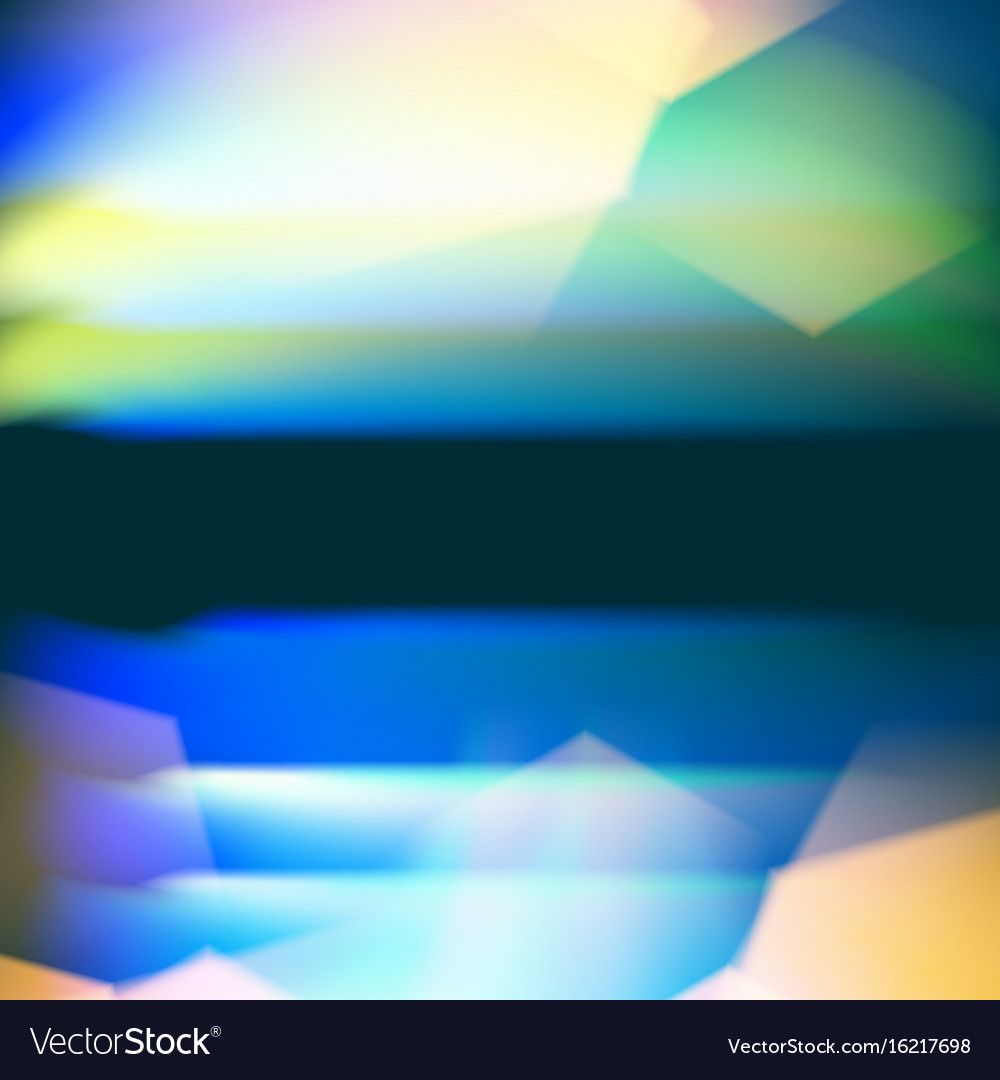 Blue polygonal consist of hexagonal elements