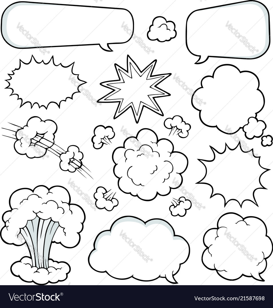 Comics elements collection 2