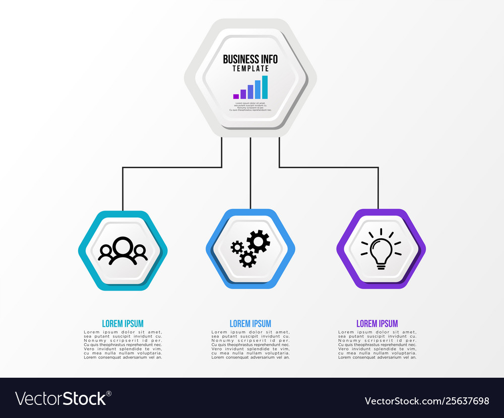 Infographic design template with options steps