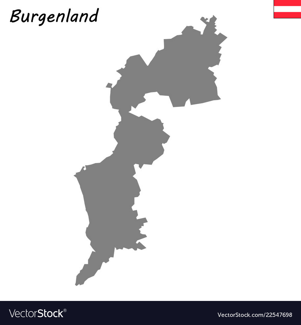 Map state of austria