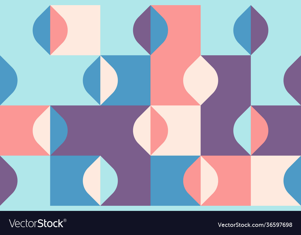 Repetitive abstract pattern design vector image Repetitive abstract pattern design
