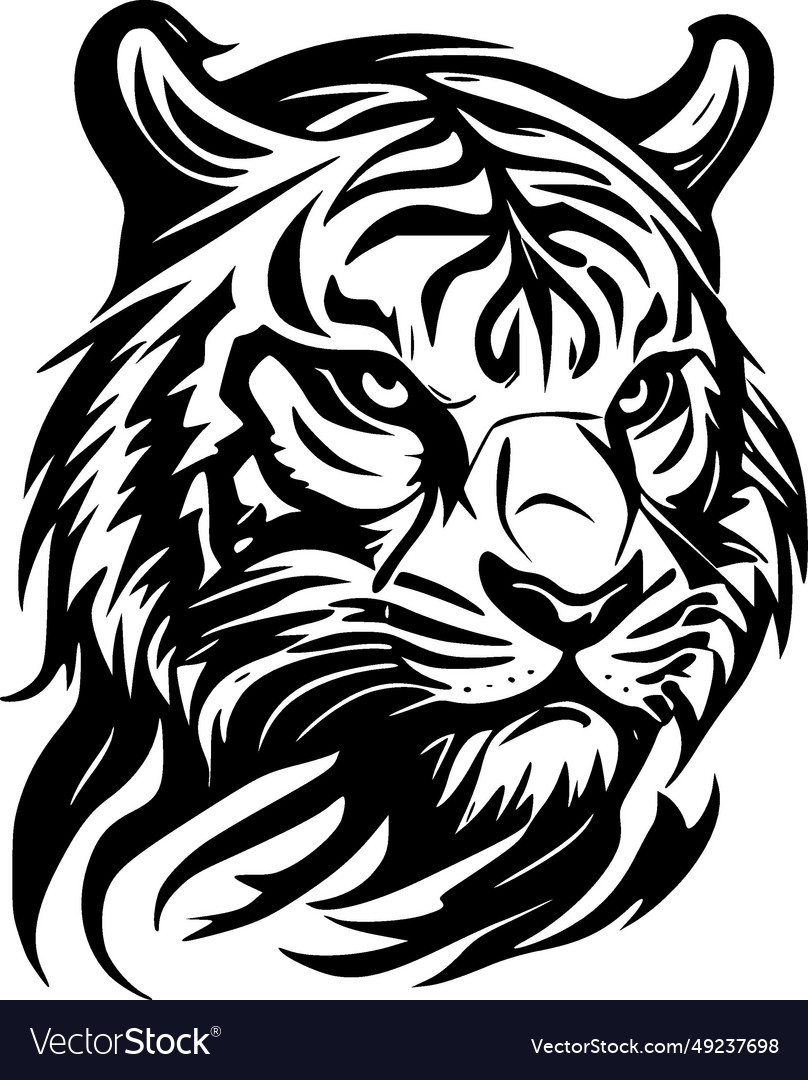 Tiger - high quality logo ideal for t-shirt Vector Image