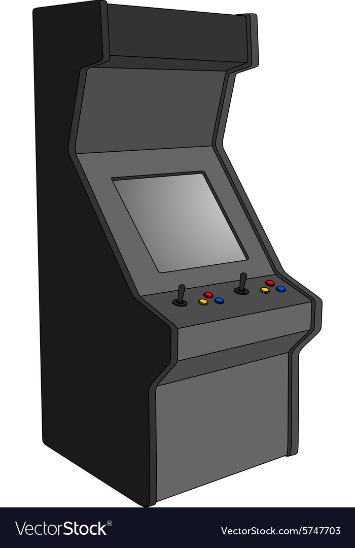 Arcade machine Royalty Free Vector Image - VectorStock