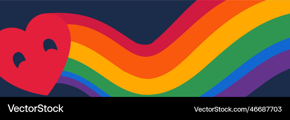 lgbt-pride-day-and-month-rainbow-background-vector-image