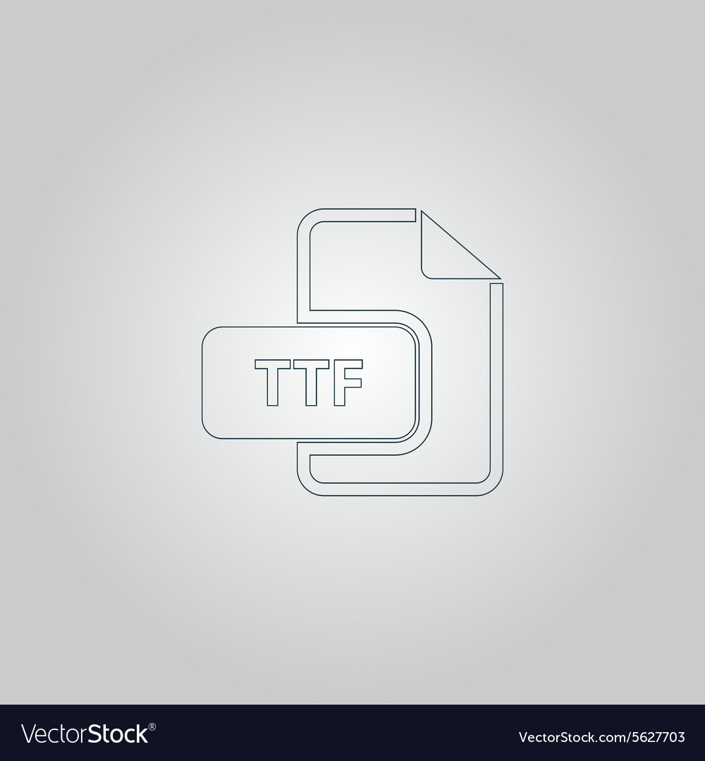 Ttf Erweiterung Textdatei Typ Symbol