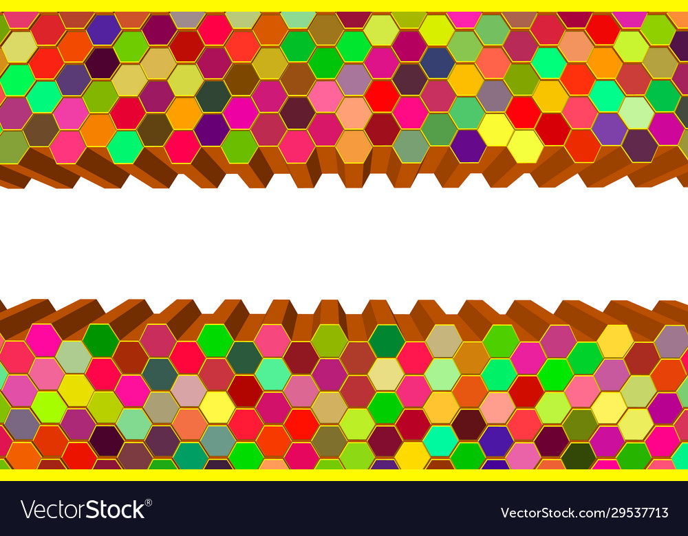 Abstract hexagonal background futuristic