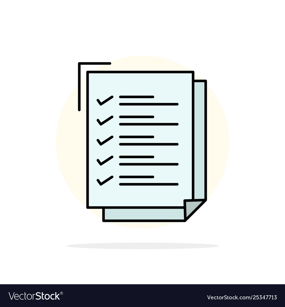 Checklist to do list work task notepad abstract vector image Checklist to do list work task notepad abstract