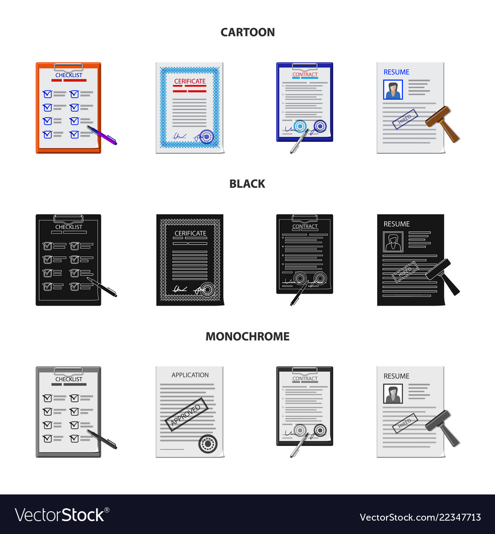 Form and Document Sign Set
