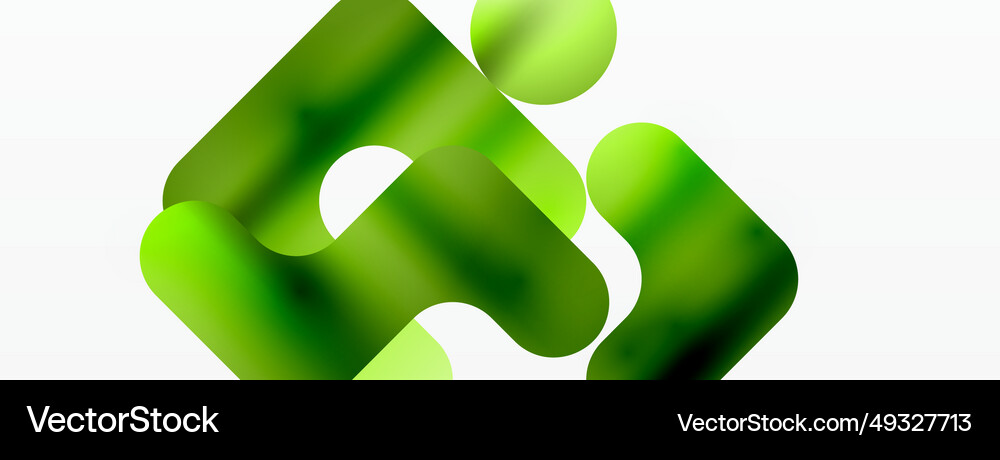 Gradient geometry minimalist fusion of lines Vector Image