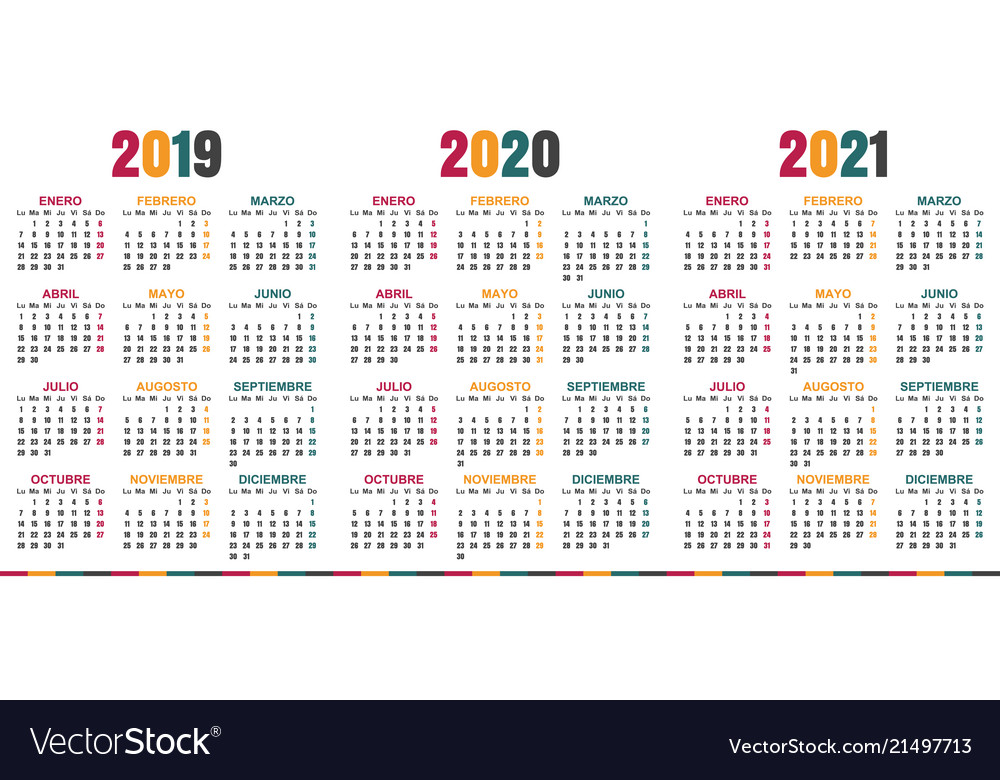 2021 Spanish Calendar Free Printable March