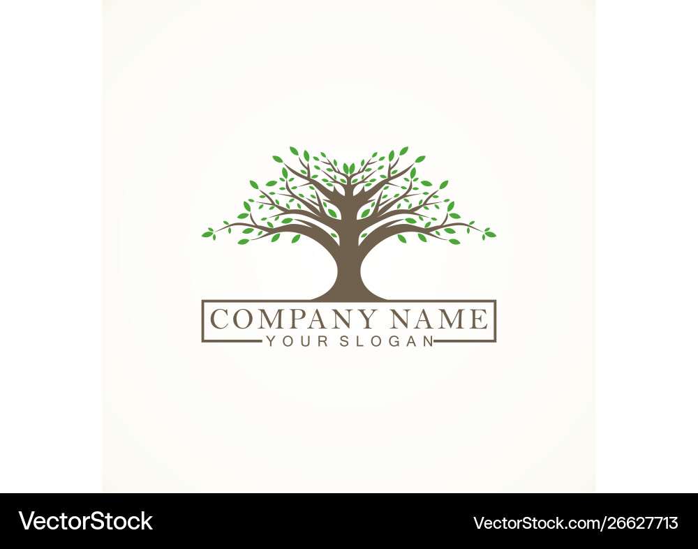 Tree logo Royalty Free Vector Image - VectorStock