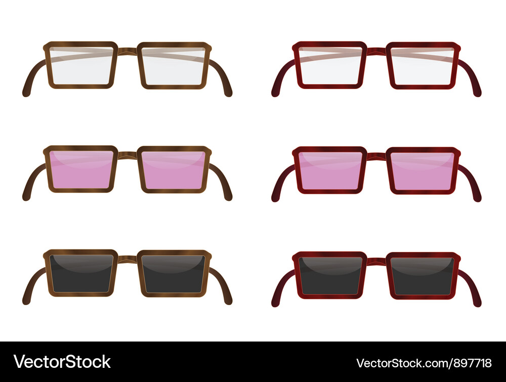 Eyeglasses Royalty Free Vector Image - VectorStock