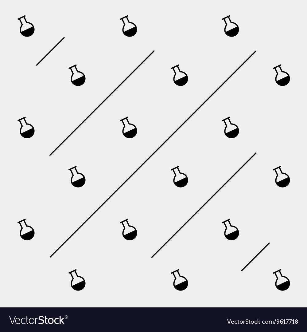 Geometric simple monochrome pattern