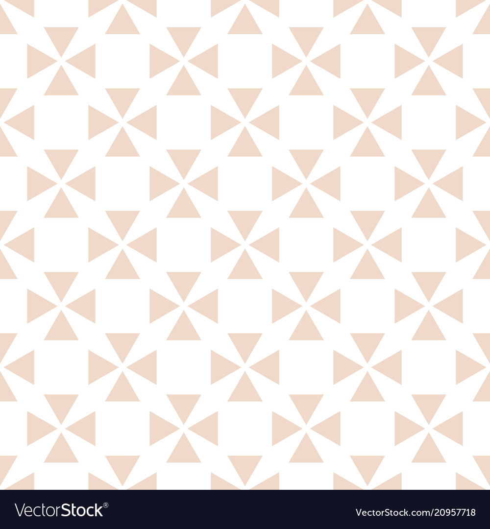 Geometric Triangle Pattern