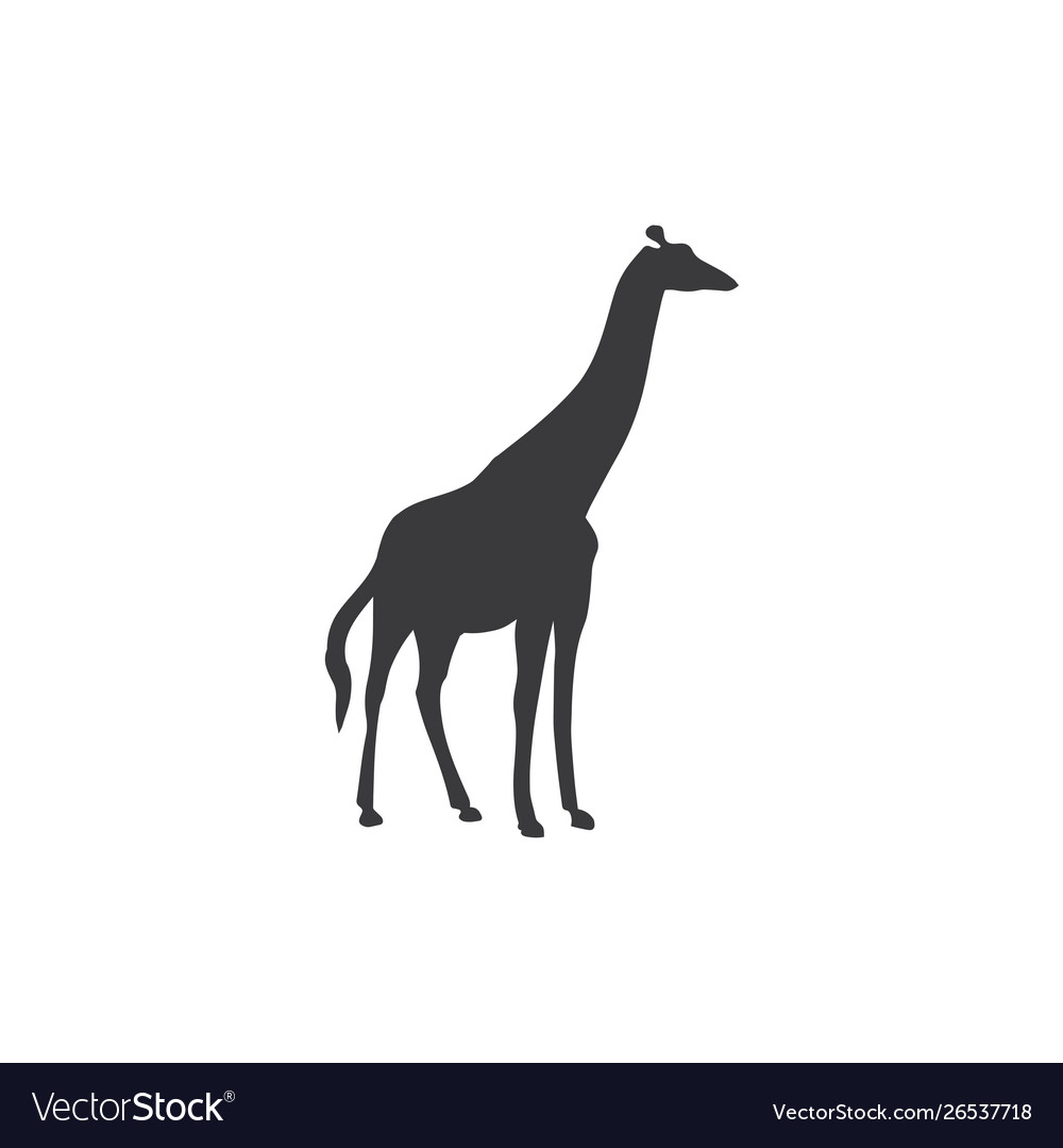 Giraffe icon Royalty Free Vector Image - VectorStock