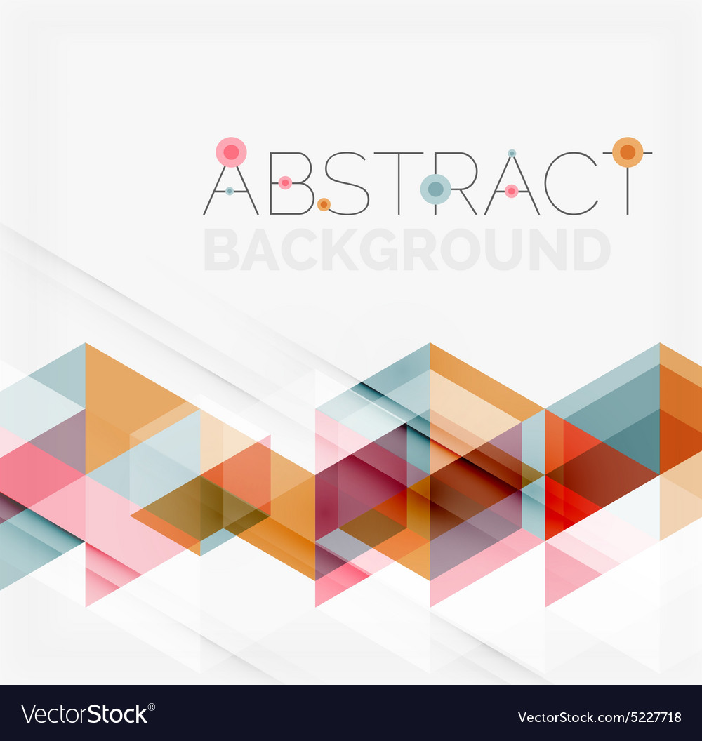 Modern Overlapping Geometric Background