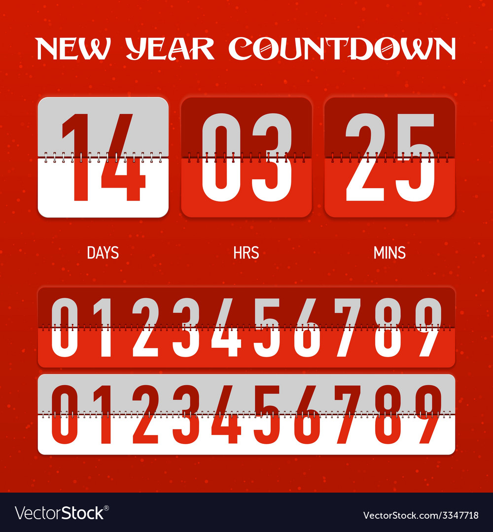 new years countdown clock 2021