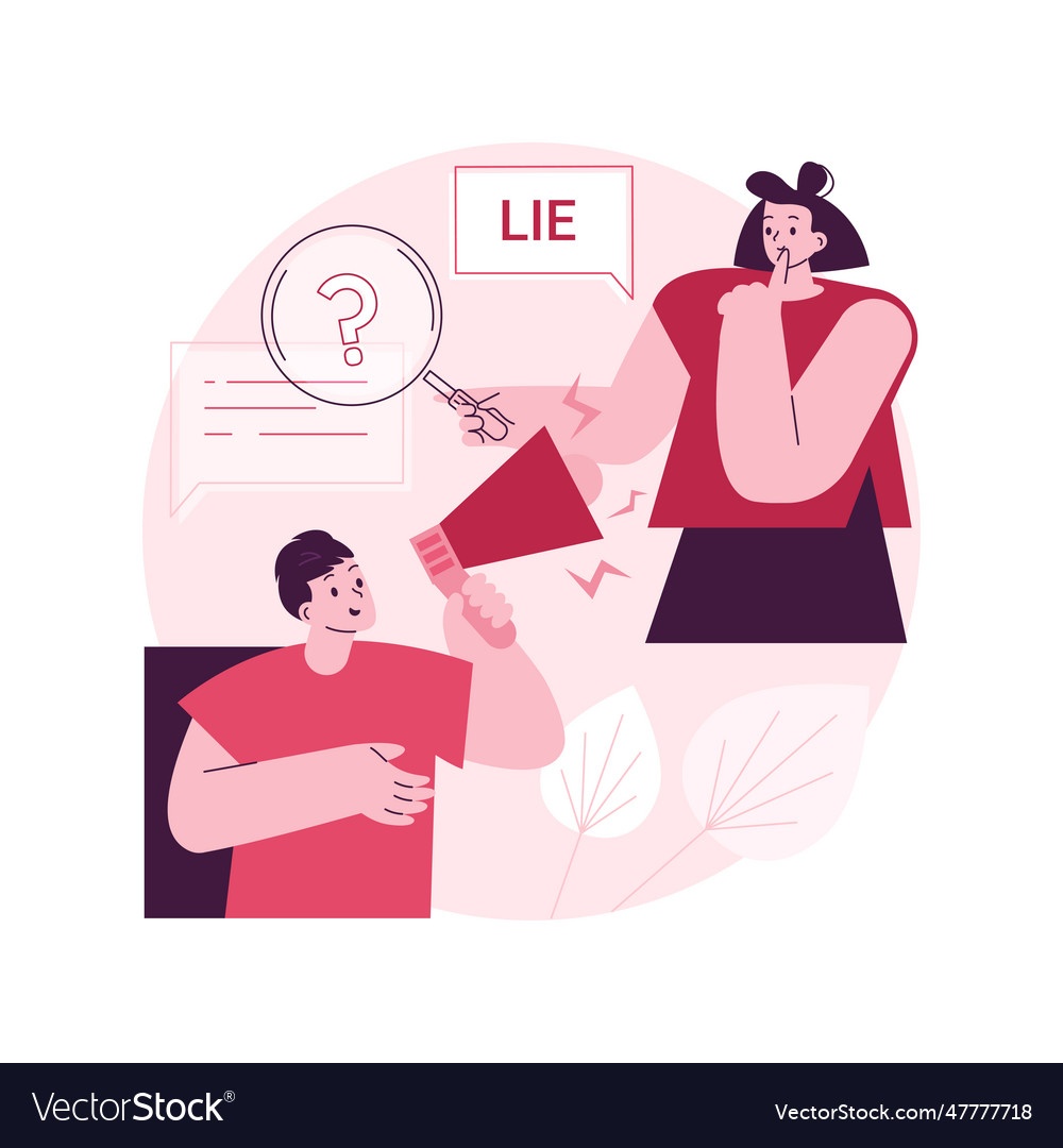Post-truth abstract concept