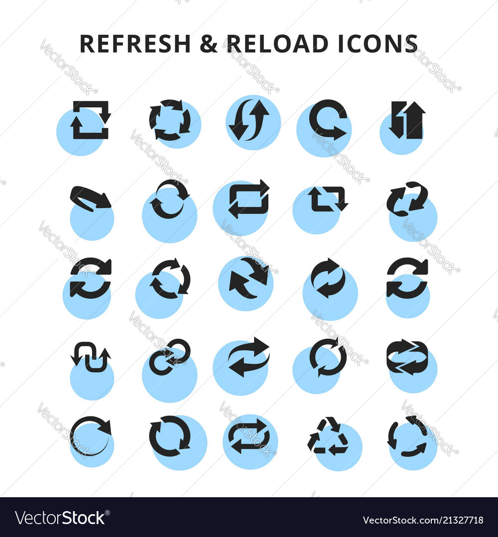 Refresh reload icons