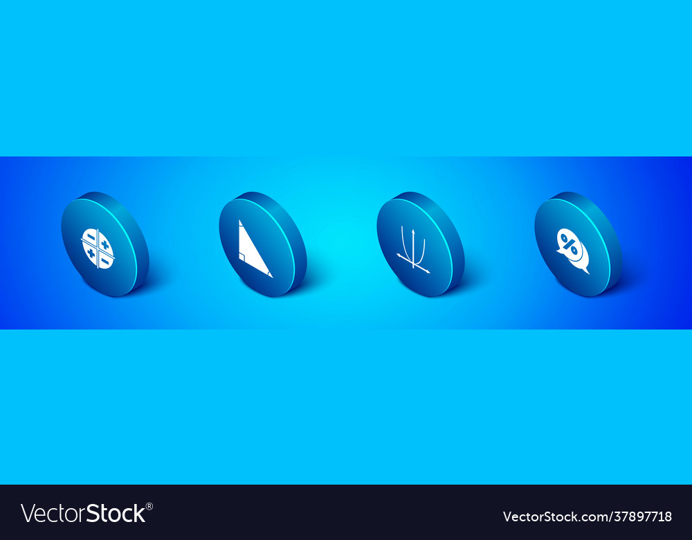 Set isometric xyz coordinate system graph vector image Set isometric xyz coordinate system graph
