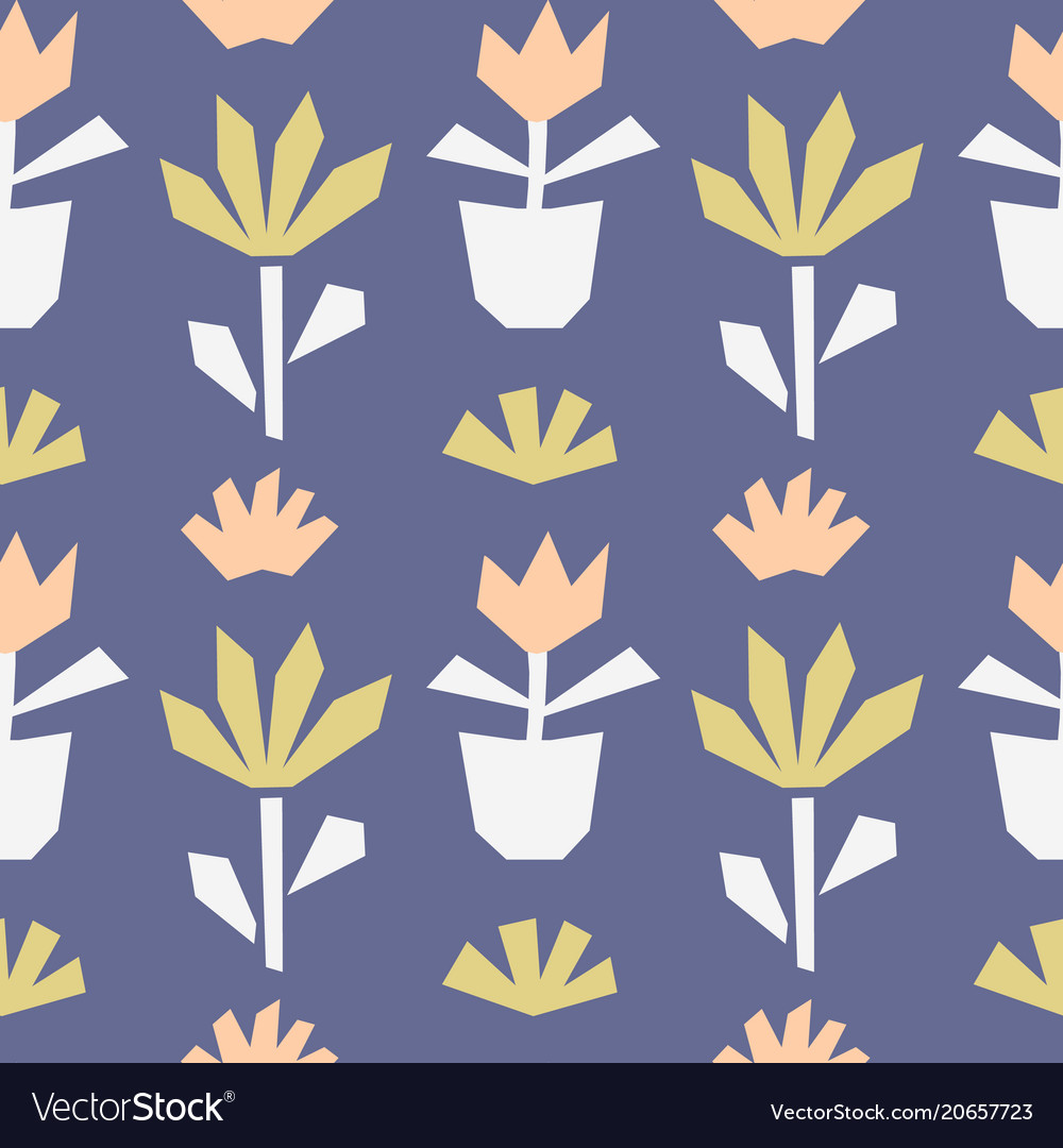 Botanical Cut Paper Pattern