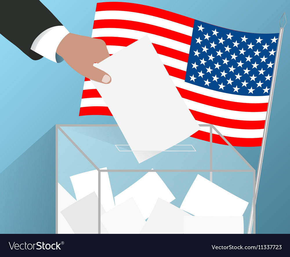 Usa elections american president Royalty Free Vector Image