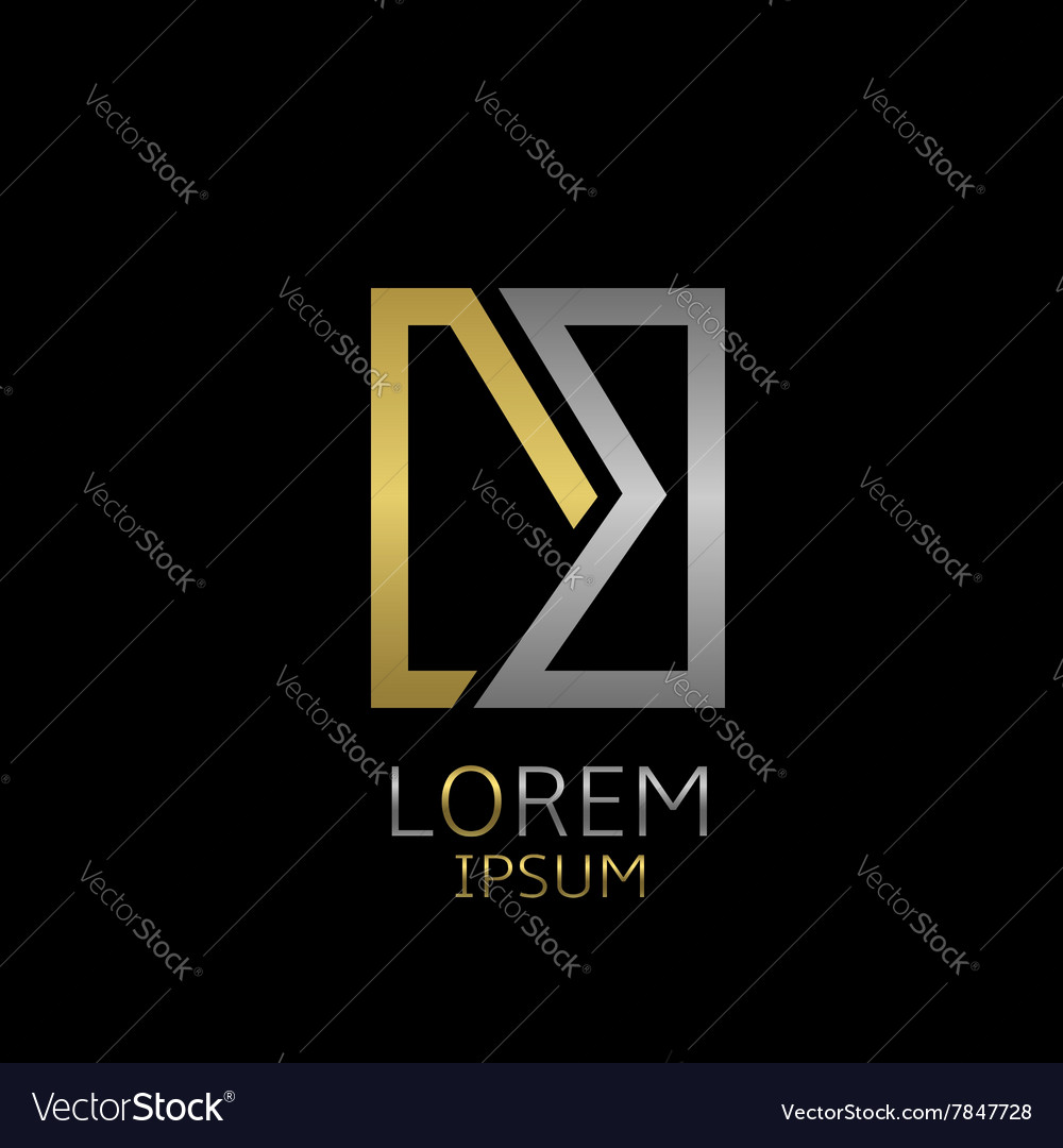 Db letters logo