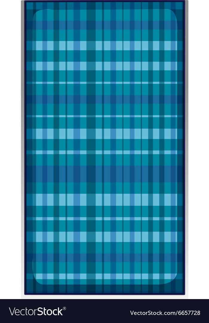 Fabric pattern in tartan design