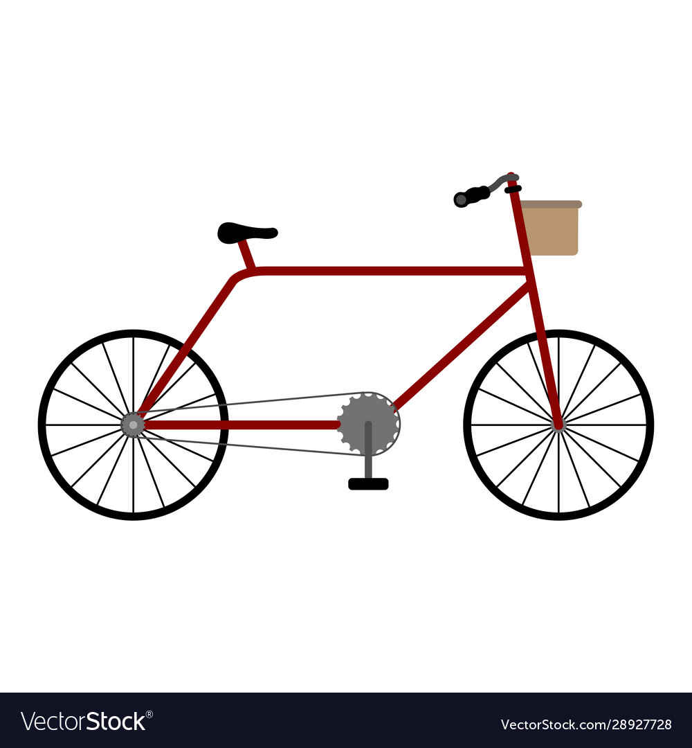 Isolated classic bicycle