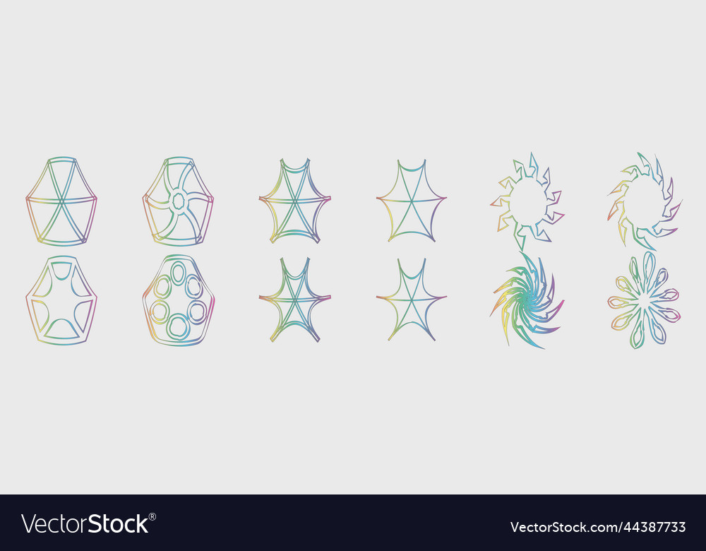 Collection of y2k elements large set retro