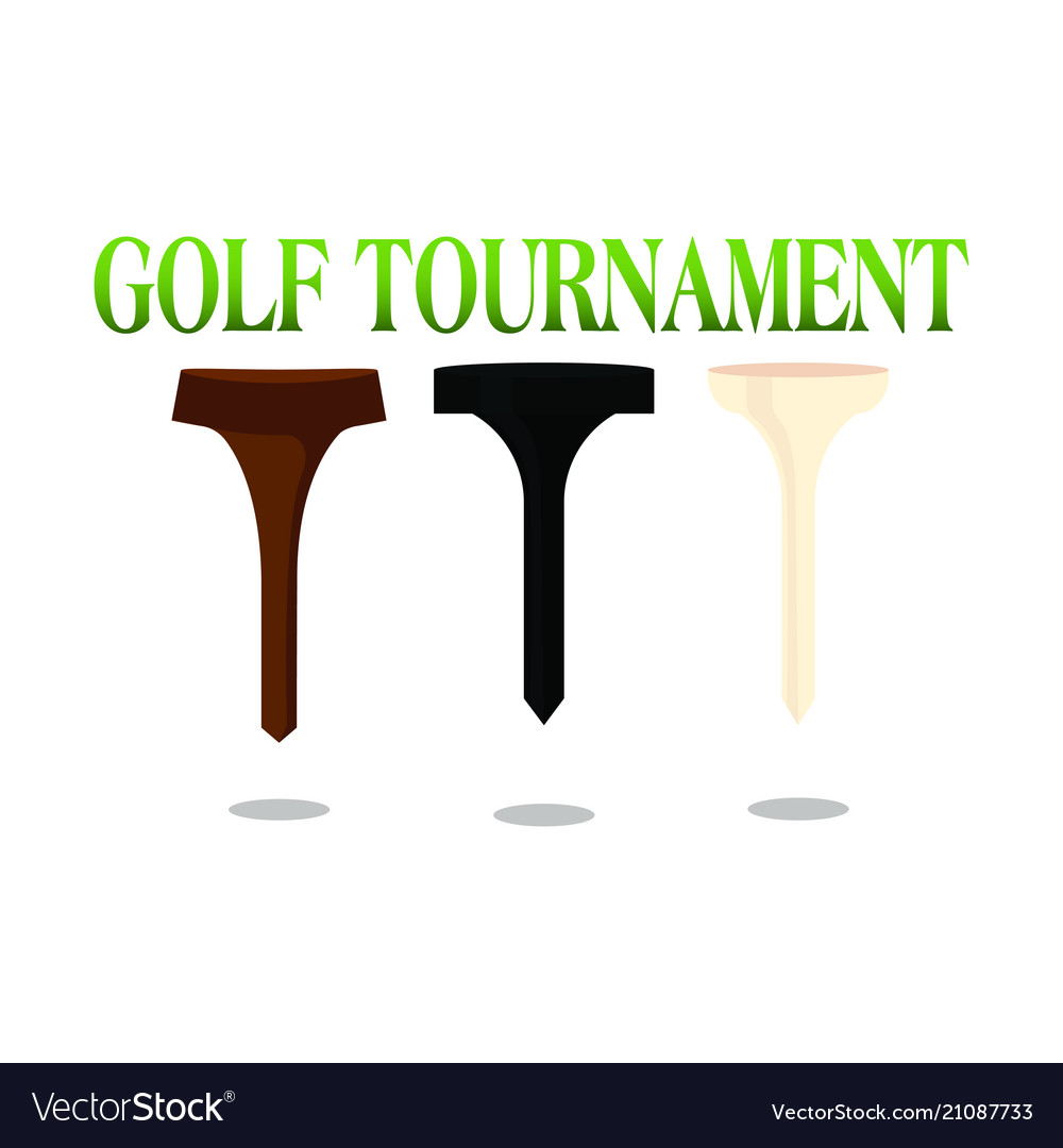 Golf tournament label