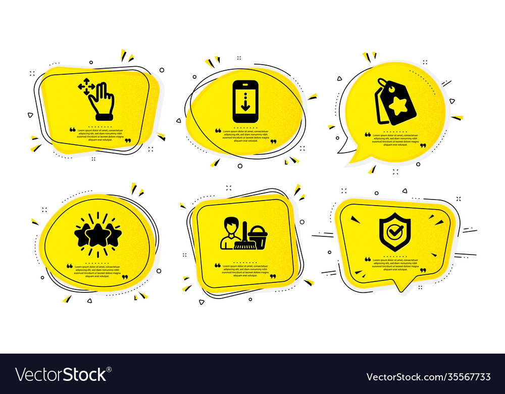 Move gesture scroll down and cleaning service