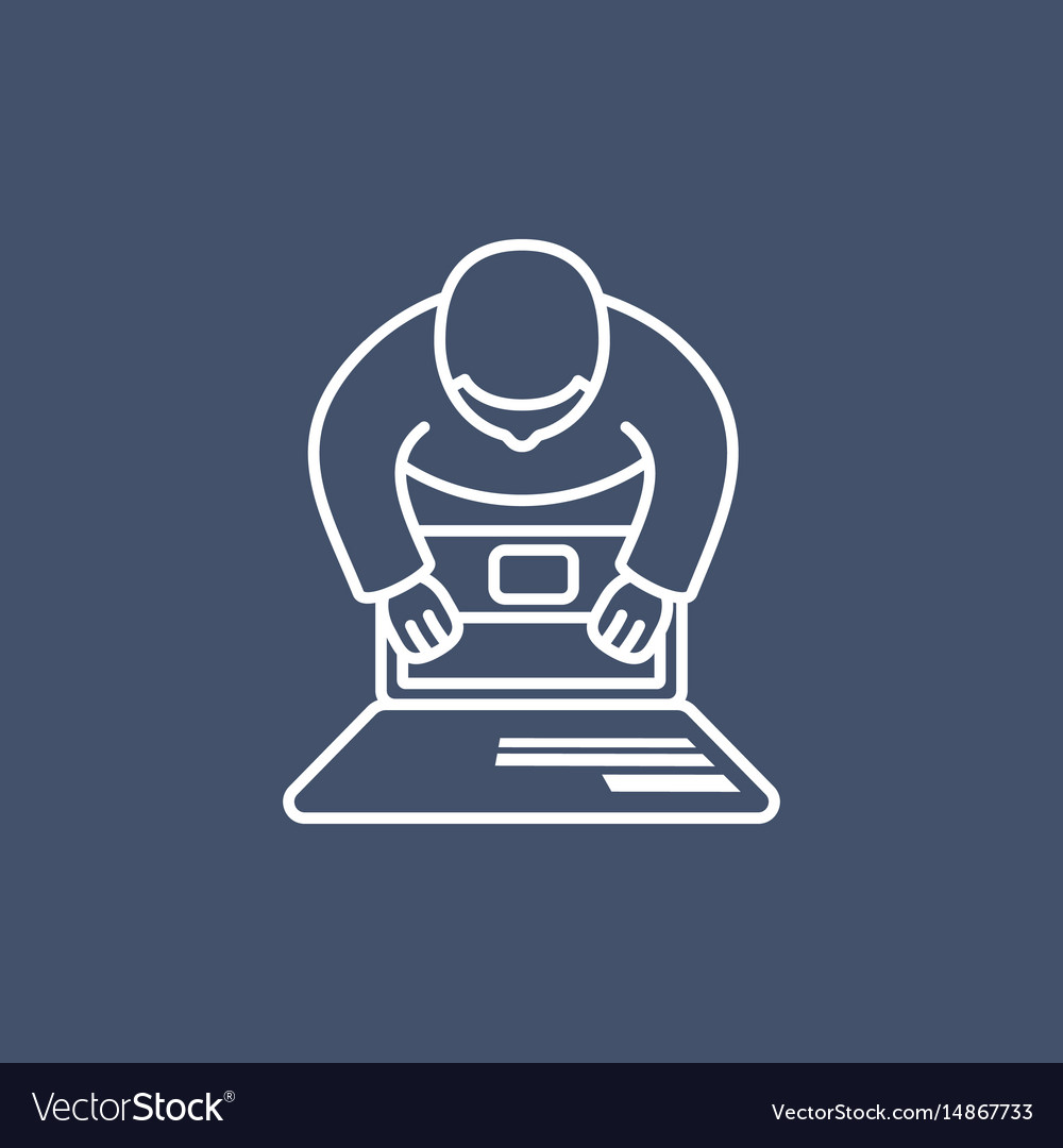 Person at Computer