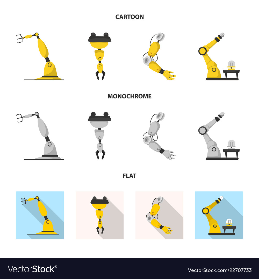 Robot and Factory Symbol Set