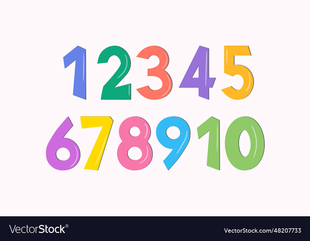 Set of colorful numbers