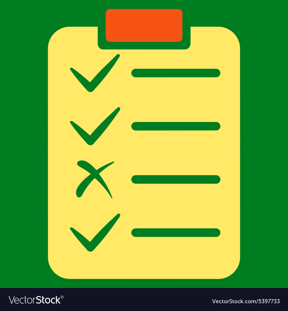 Task list icon from commerce set