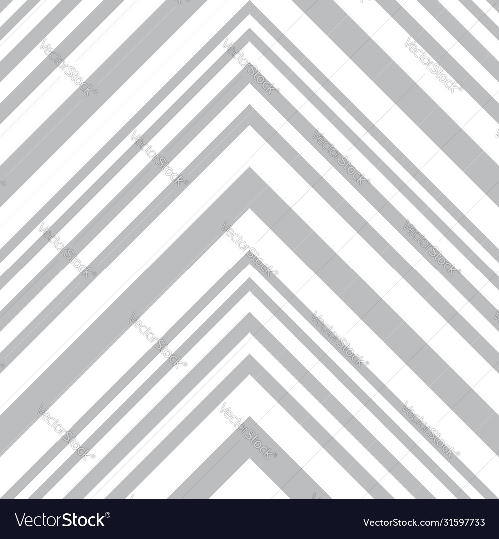 White chevron diagonal stripes seamless pattern Vector Image